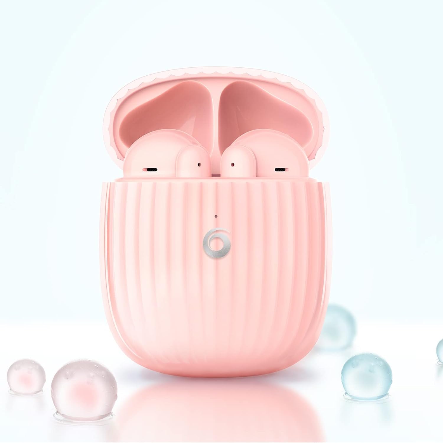 Wireless Earbuds Bluetooth Earbuds Noise Cancelling Earbud Wireless Earphones Built in Mic Handset 36H Playtime Comfortable IP55 Waterproof Earphone for Sport Women Girls Gifts Ideas,Pink