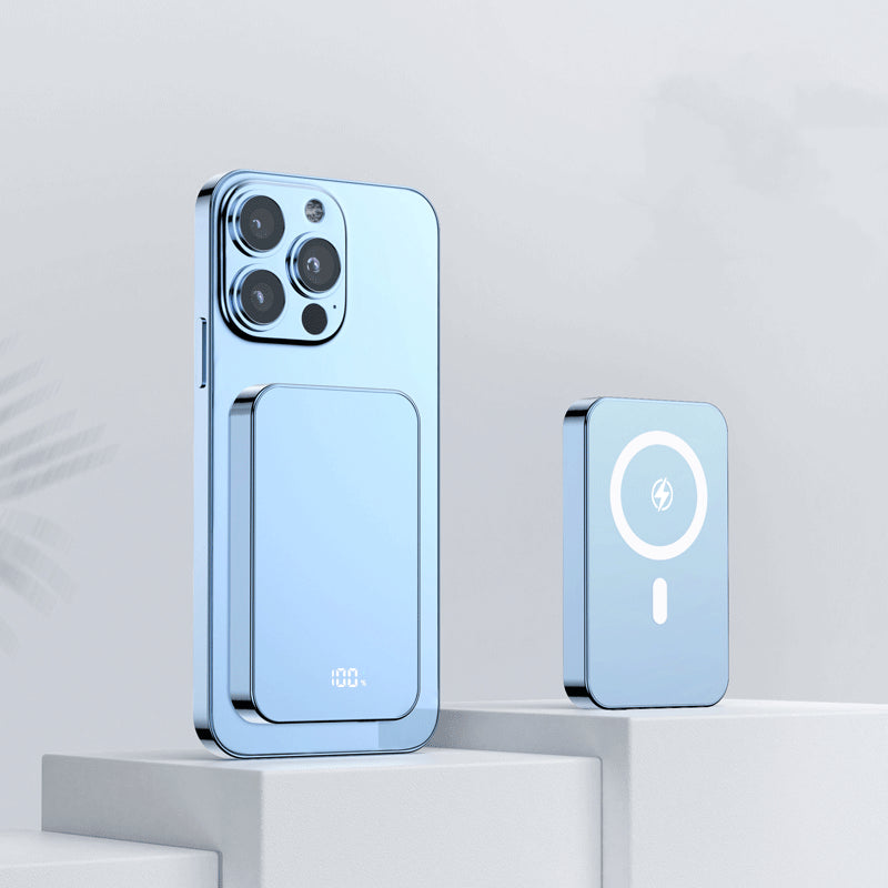 High-Capacity Three-in-One Wireless Power Bank