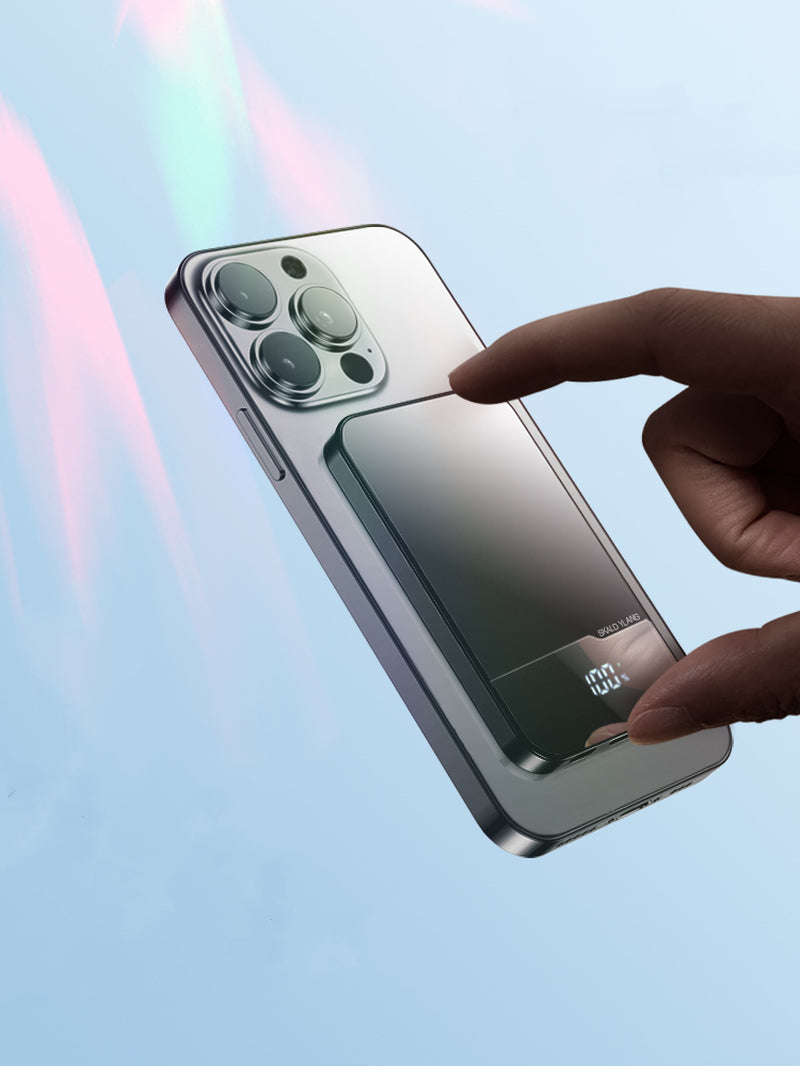 High-Capacity Three-in-One Wireless Power Bank