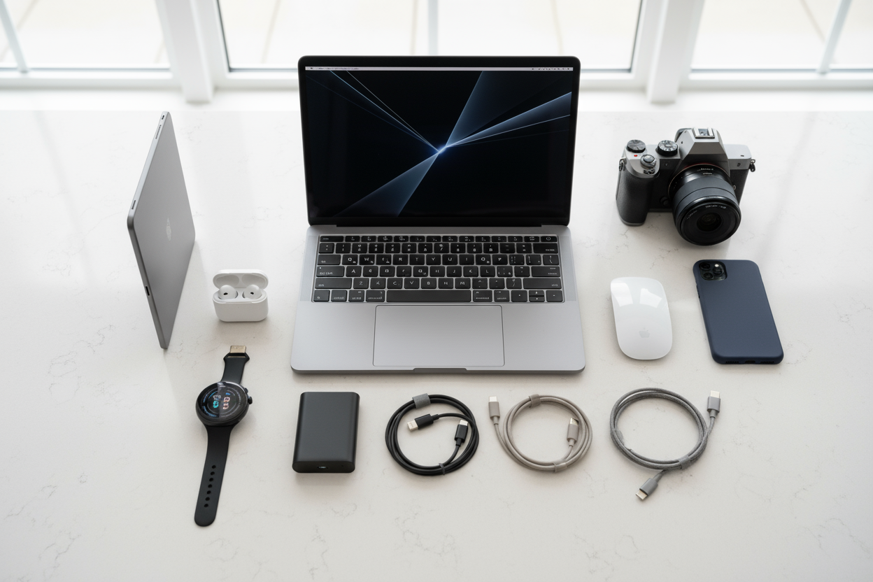 Multiple everyday gadgets